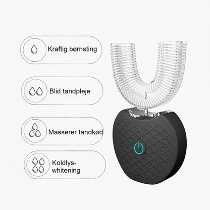 Danish toothbrush features